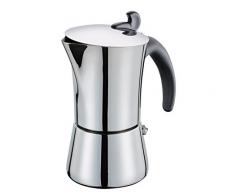 Cilio Giovanna Cafetière à Expresso en Acier Inoxydable 6 Tasses