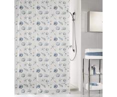 Kleine Wolke 5938720305 Rideau de Douche, PEVA, Bleu, 180x200 cm