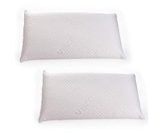 Profundo SueÃ±o Lot de 2 oreillers viscoÃ©lastique Gel 75 cm