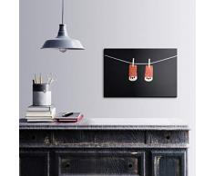 Bonamaison DÃ©coration Murale Impression sur Toile, Dimensions: 60 x 40 Cm - ConÃ§u et fabriquÃ© en Turquie