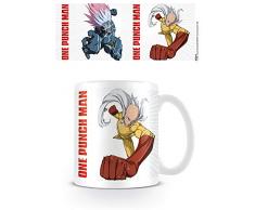 One Punch Man MG25159 ((Saitama Vs Boros) Tasse de café, Multi Coloured