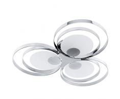 Eglo 91474 Applique murale MÃ©tal, G9, Blanc