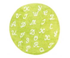 Aratextil en Toutes Lettres Tapis Enfant, Coton, Pistache, 140Â cm