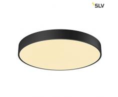 SLV MEDO 60 CW, Corona, éclairage LED dintérieur et de plafond, DALI, noir, 3000/4000K, aluminium, 40 W