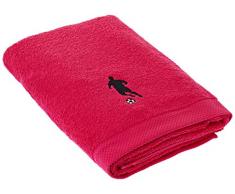 Lasa Home Drap de Bain 70x140, Collection Football, Rose Coton, 70x140x1 cm