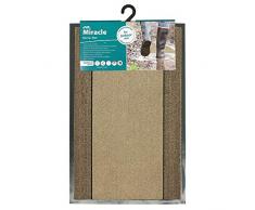 JVL Paillasson Miracle, Beige/Brown Stripes, 40 x 60 cm