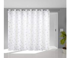 Soleil docre Laurene Voilage, Polyester, Blanc, 280 x 250 cm