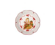 Villeroy & Boch - Toys Fantasy coupe motif ouverture des cadeaux, petite coupe en porcelaine premium, multicolore, 16,5 x 16,5 x 3Â cm