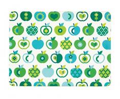 Kitchen Craft KCPMAPPLEPK4 Set de Table, Lin, Multicolore, 28x18x18 cm