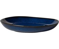 like. by Villeroy & Boch Lave Bleu Coupelle plate, GrÃ¨s, Bleu