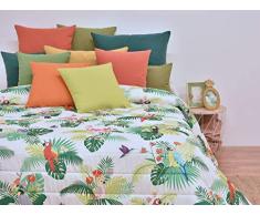MI CASA Couvre-lit en Aloha (lit de 135), imprimÃ©