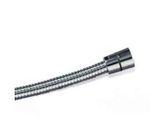 TATAY enroulement Double Flexible de Douche, 1.50â2.30Â m, Acier Inoxydable/Laton Laiton, Argent, 230Â x 2.3Â x 2.3Â cm