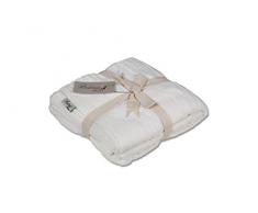 Spring colors Plaid Ã©cru 130Â x 170Â cm