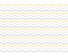 Dandino zg3027 â 3 Papier Peint Motif Enfant Zig Zig ZAG Gris 60 x 18 x 18 cm