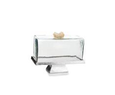EUROCINSA 28073 Plat rectangulaire en Aluminium, nickelé, 27 x 12 x 22 cm.