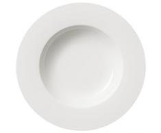 Villeroy & Boch Twist White Assiette creuse, 24 cm, Porcelaine Premium, Blanc