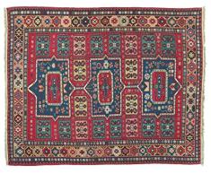 Eden Carpets Kilim sumakh Tapis nouÃ© Ã la Main, Laine, Multicolore, 239Â x 294Â cm