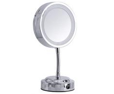 Ridder 03105000 Maquillage, cosmÃ©tique, Miroir de Rasage, MÃ©tal, chromÃ©, env. Ã 15 x 29 cm