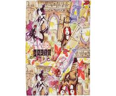 Martina Home Street Plaid Multiusage, Tissu, Multicolore, 180Â x 270Â cm