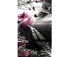 Poster tenture murale XL déco WINTER PARIS 150 x 240 cm | Décors muraux Qualité HD Scenolia