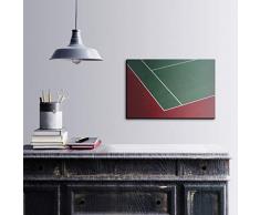 Bonamaison Décoration Murale Impression sur Toile, Dimensions: 60 x 40 Cm - Conçu et fabriqué en Turquie