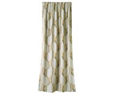 enzo enrico Rideau occultant imprimÃ© avec Design Moderne, 145Â x 255Â cm Vert