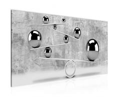 Tableau decoration murale SphÃ¨re 3D - XXL Impression sur Toile Salon Appartment 1 Parties - prÃªt Ã accrocher - 504312b