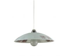 iSOLUCE Lampe Ã suspension, bianoc/lie-de-vin