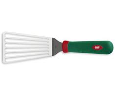 Sanelli Ligne Premana Professional,Frite Spatule Cm.17,Acier Inoxydable,Vert et Rouge,30.0x8.0x9.0 cm