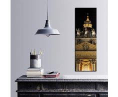 Bonamaison DÃ©coration Murale Impression sur Toile, Dimensions: 30 x 90 Cm - ConÃ§u et fabriquÃ© en Turquie