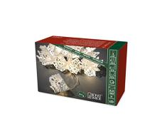 Konstsmide 3131-103 Guirlande Lumineuse DÃ©corative Ã LED, Plastique, 0.1 W, Blanc, 11 x 11 x 21 cm