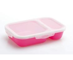 SMASH Lunch Box Duo BoÃ®te Ã dÃ©jeuner en Plastique Rose 700 ML