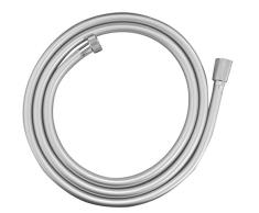 Ridder Flexible de Douche Haiti Chrome 1, 5 M avec Torsion Protection, Argent