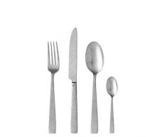 Sambonet 62412-81 Flat Vintage Lot de 24 pièces Ensemble de Couverts