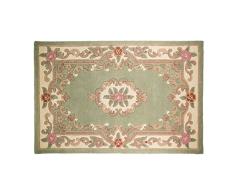 Flair Rugs Tapis, Laine, Vert, 67cm x 210cm
