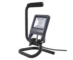 LEDVANCE WORKLIGHT S-Stand | Projecteur LED ExtÃ©rieur de Chantier | Gris foncÃ© | 20 Watts - 1440 Lumens | Blanc Froid 4000K | Etanche IP65