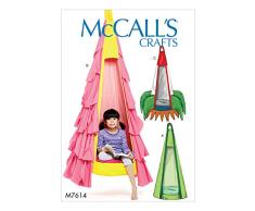 McCalls Patterns 7614 OS Enfants à Suspendre de Chaise, Multicolore