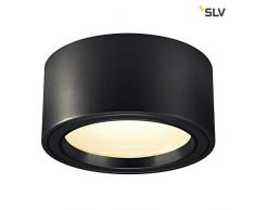 SLV MIRO CL Plafonnier dintérieur LED en aluminium Noir 3000 K 100 ° 21 W