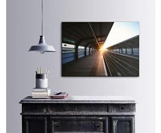 Bonamaison DÃ©coration Murale Impression sur Toile, Dimensions: 100 x 70 Cm - ConÃ§u et fabriquÃ© en Turquie