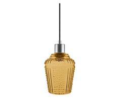 Ledvance Edition 1906 Carved Jar - Suspension - Verre Or - Culot E27
