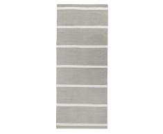 Vallila Uutela Tapis en Coton Ã Rayures Gris 80 x 200 cm