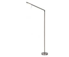 Lucide BERGAMO - Lampadaire / Lampe De Lecture - LED Dim. - 1x6W 3000K - Chrome DÃ©poli