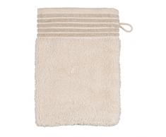 möve Wellness Gant de Toilette, Coton, Nature, 20 x 15 cm