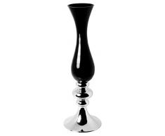 Febland Petit Vase Noir et Argent