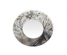 BadalArt DM Miroir Peint, Multicolore, 40 diamÃ¨tres