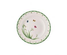 Villeroy & Boch Colourful Spring Assiette pour le petit-dÃ©jeuner (22 cm), Porcelaine Premium, Blanc/Multicolore