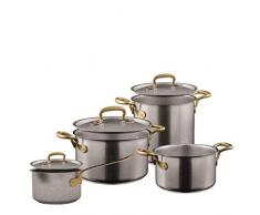 Sambonet 1965 Vintage Set Antique Faitout INOX 4 pièces.