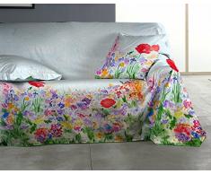 Martina Home Art Plaid Multiusage, Tissu, Multicolore, 180Â x 270Â cm