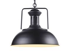 Versanora Piastra lampe suspendue lampe de suspension lustre noir