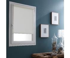 MADECOSTORE Store Enrouleur Occultant Easy Roll Tissu Uni Abricot - L90 x H170cm - Sans perçage